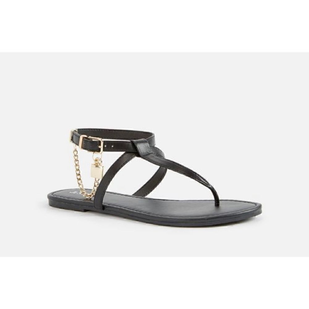 New! JustFab| Gabriela| Flat sandal with box!